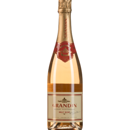 Grandin Anjou Brut Rose Methode Traditionelle 750 ML