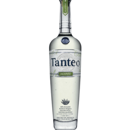 Tanteo Tequila Jalapeño Blanco Tequila 100% De Agave 750 ml