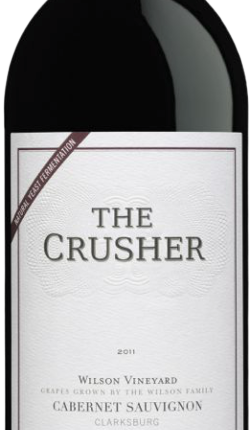 The Crusher Cabernet Sauvignon Wilson Clarksburg 750 ML