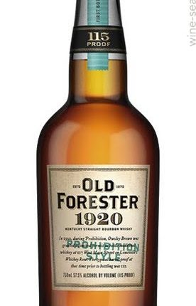 Old Forester 1920 Prohibition Style Kentucky Straight Bourbon Whisky 115 Proof 750 ml
