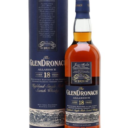 The GlenDronach 18 Year Old Allardice Highland Single Malt Scotch Whiskey 750 ML