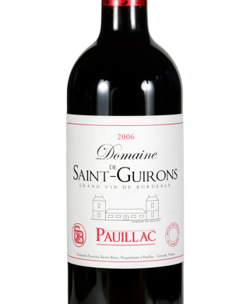 Domaine de Saint-Guirons Pauillac 2012 750 ML