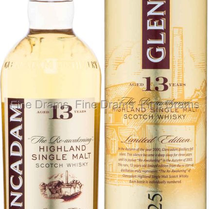 Glencadam 13 Year Old Single Malt Scotch Whiskey The Re-Awakening 750 ML