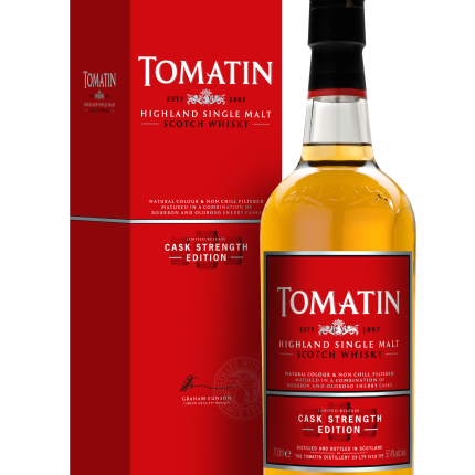 Tomatin Cask Strength Highland Single Malt Scotch Whiskey 750 ML