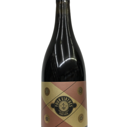 Four Virtues Bourbon Barrel Aged Pinot Noir Monterey County 750 ML