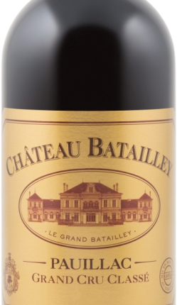 Chateau Batailley Pauillac 5eme Grand Cru Classe 2014 750 ML