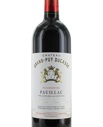 Chateau Grand-Puy Ducasse Pauillac 5eme Grand Cru Classe 2012 750 ML