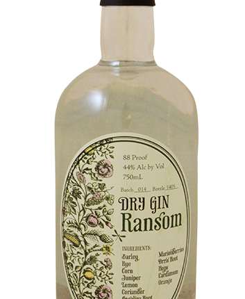 Ransom Dry Gin 750 ML