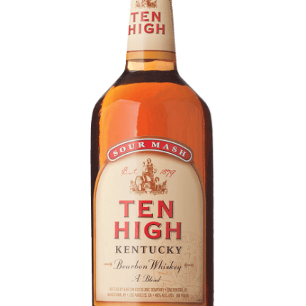 Barton Company Ten High Sour Mash Kentucky Bourbon Whiskey 750 ml
