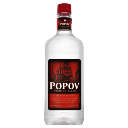 Popov Vodka 80 Proof 750 ML