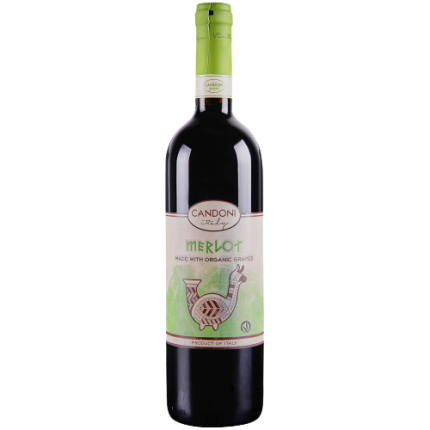 Candoni Merlot Organic 750 ml
