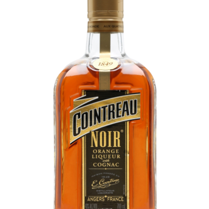 Cointreau Noir Orange Liqueur with Cognac 750 ML
