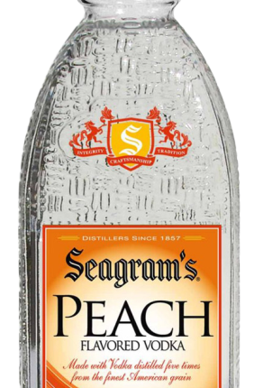 Seagram's Vodka Peach Flavored Vodka 70 Proof 750 ML