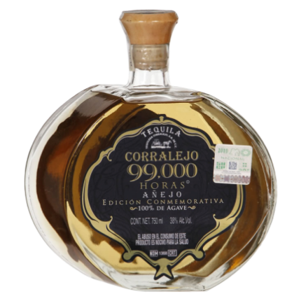 Corralejo 99000 Horas Añejo Tequila 100% De Agave 750 ml