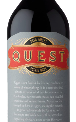 Quest Cellars Proprietary Red Paso Robles 2017 750 ML