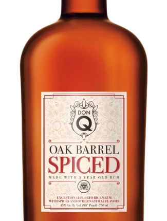 Destileria Serralles Don Q Oak Barrel Spiced Rum 90 Proof 750 ML