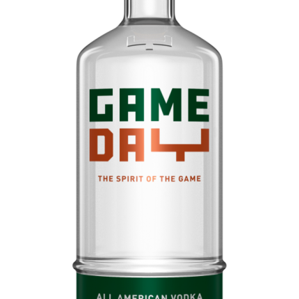 Game Day Orange & Green Vodka 750 ML