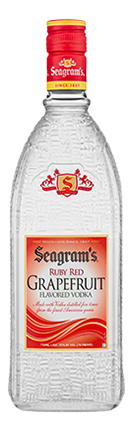 Seagram's Vodka Ruby Red Grapefruit Flavored Vodka 70 Proof 750 ML