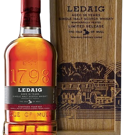 Ledaig Single Malt Scotch Small Batch Spanish Sherry Wood Finish 18 Yr 92.6 750 ML