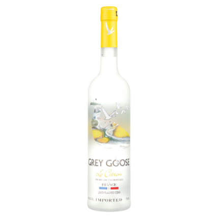 Grey Goose Citrus Flavored Vodka Le Citron 80 750 ML