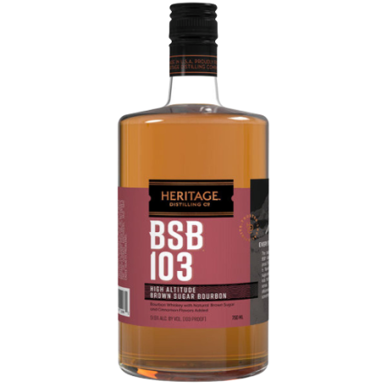 Heritage Distilling Co. Brown Sugar Bourbon High Altitude Bsb 103 750 ML