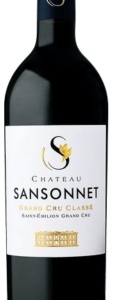 Château Sansonnet Saint-Émilion Grand Cru Classé 2015 750 ml