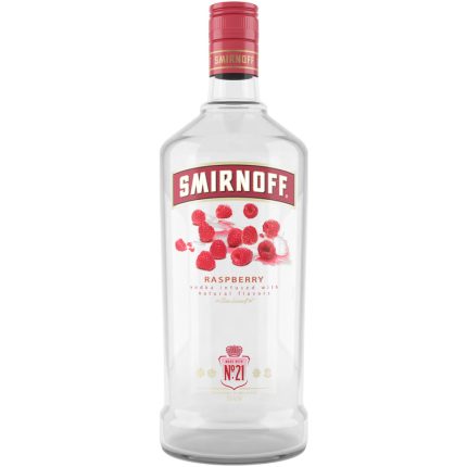 Smirnoff Raspberry Flavored Vodka 70 1.75 L