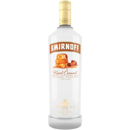 Smirnoff Caramel Flavored Vodka Kissed Caramel 60 1.75 L