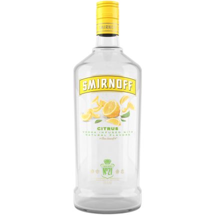 Smirnoff Citrus Flavored Vodka 70 1.75 L