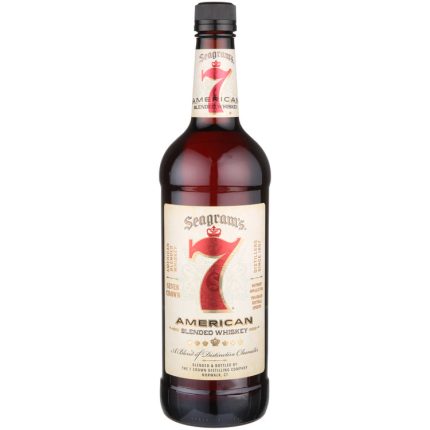 Seagram'S Blended American Whiskey 7 Crown 80 1 L