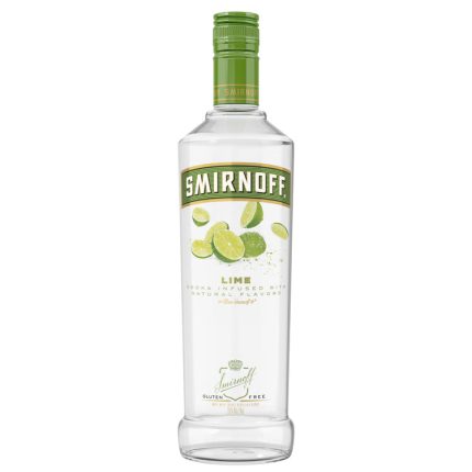 Smirnoff Lime Flavored Vodka 70 750 ML