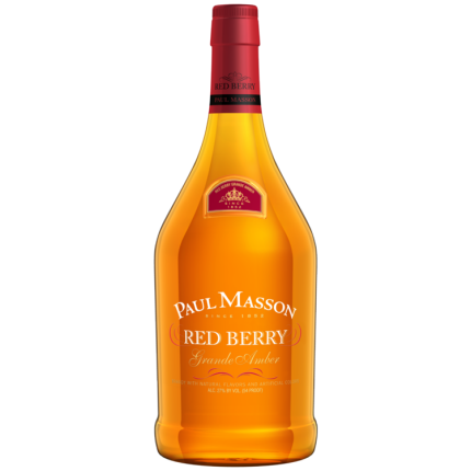 Paul Masson Red Berry Flavored Brandy Grande Amber 54 1.75 L