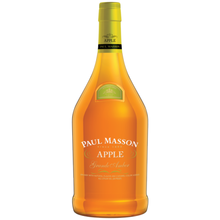 Paul Masson Apple Flavored Brandy Grande Amber 54 1.75 L