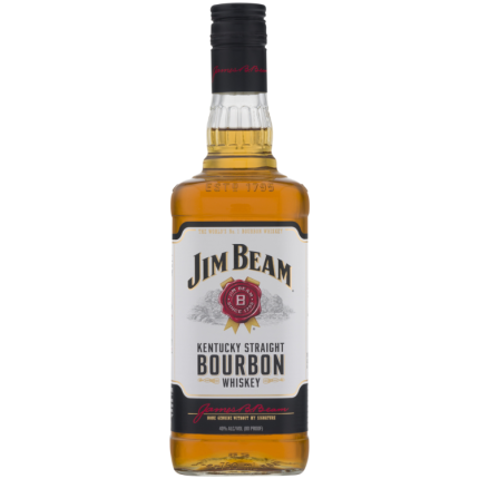 Jim Beam Straight Bourbon White Label 80 750 ML